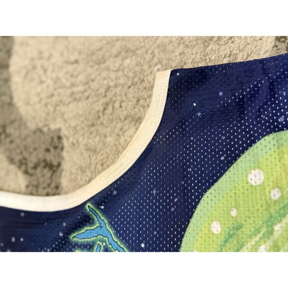 Yeezzi Rick and Morty Hoodie Colorful Print, Graphic Jersey, Size S/M - Picture 6 of 9